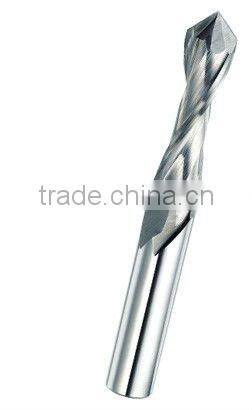 Solid Carbide Spiral Two Flute Plunge-V Spiral