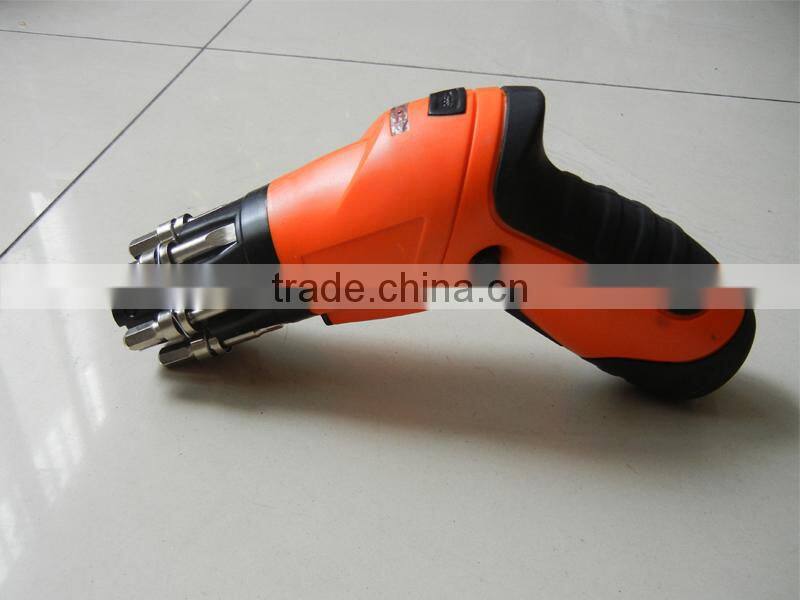 4.8V DIY cordless screwdriver set for househould use