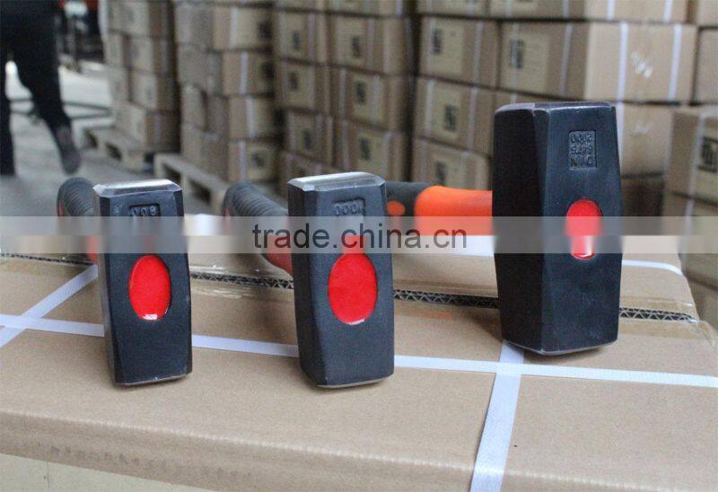 GS German Type Stoning hammer with Fiberglass handle