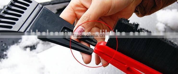 New design EVA grip snow brush with ice scraper , detachable snow brush
