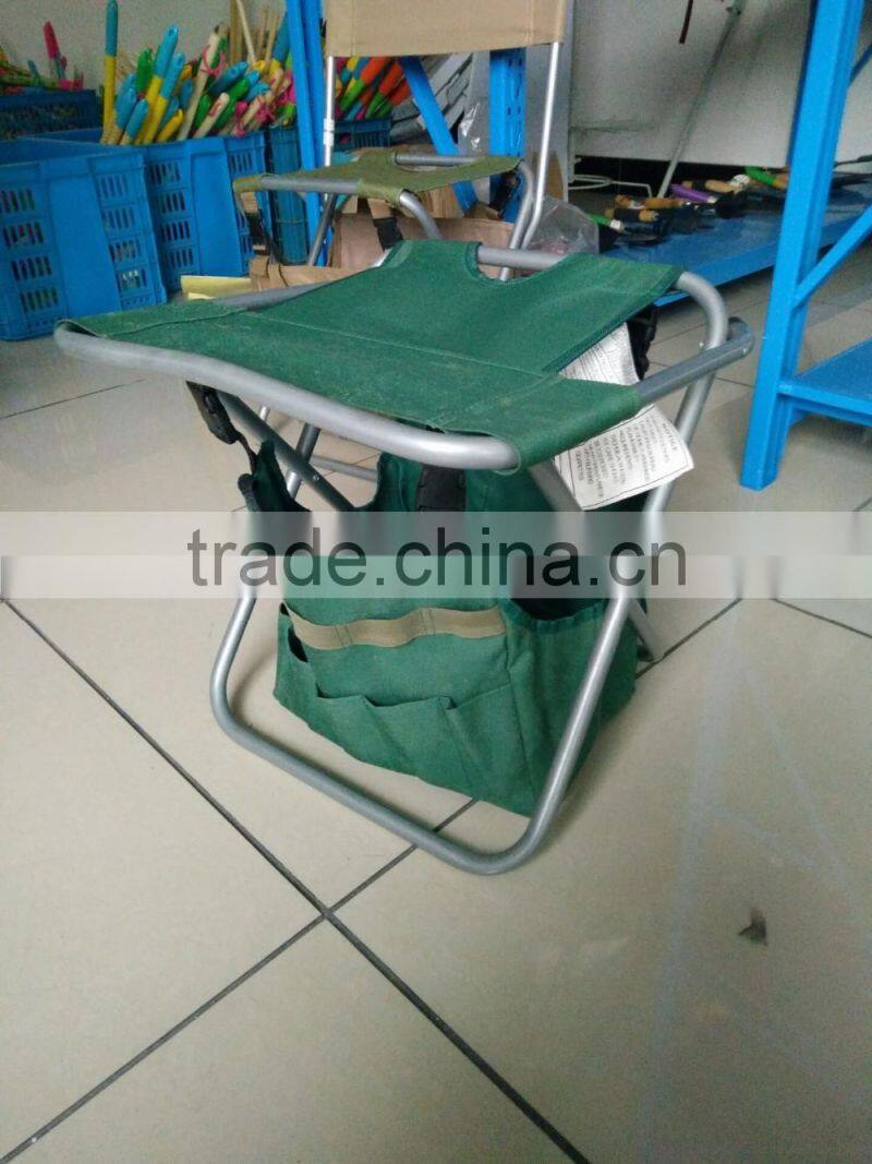 garden tools set with chair