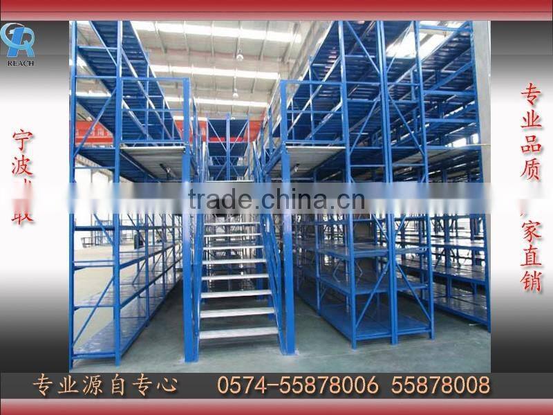 warehouse save space mezzanine floor rack attic