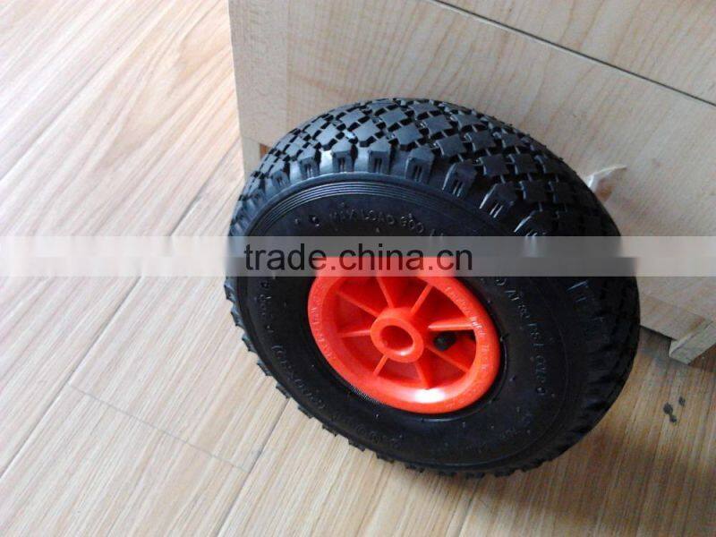 260x85mm pneumatic wheel 3.00-4 with plastic rim