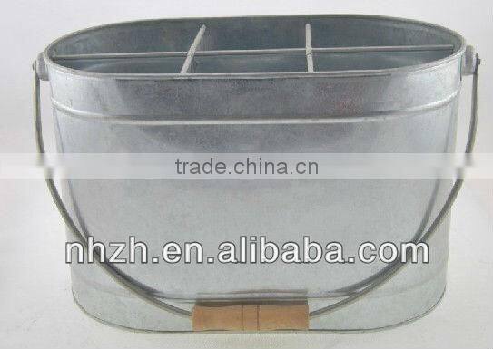 bar metal ice bucket