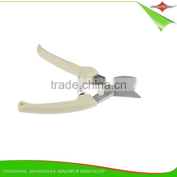 ZY-J2005 Stainless Steel Gardening Scissors Pruning Shears tool