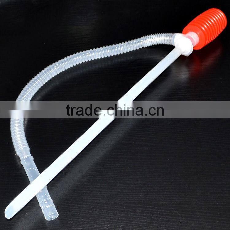 Outdoor Motorcycle Emergency Tool Plastic Manual Pumping Oil Tube Suction Pipe