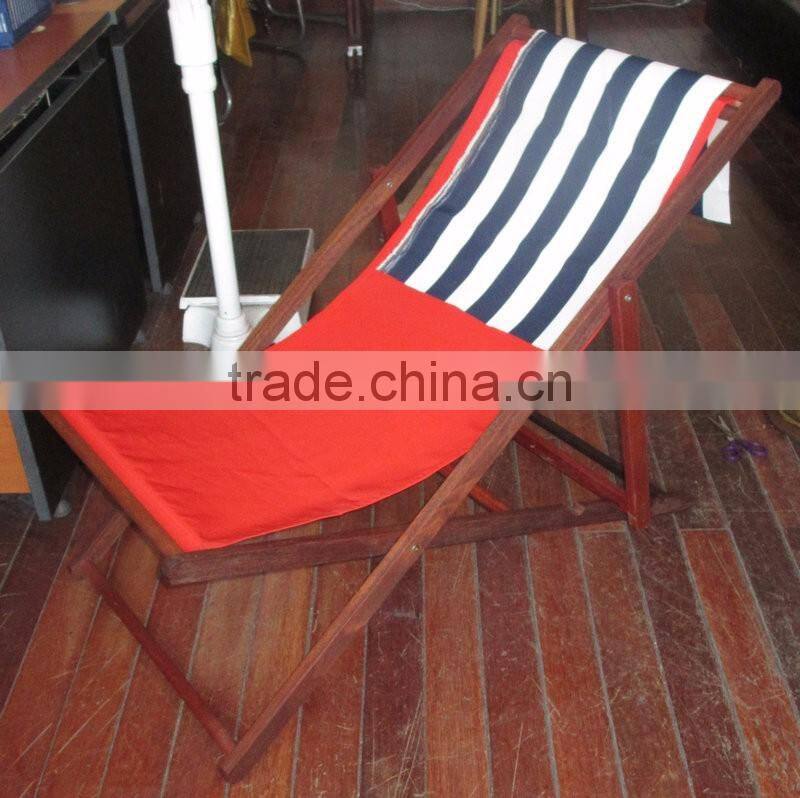 outdoor wooden beach chair with arm or without arm folding chair foladable garden chair