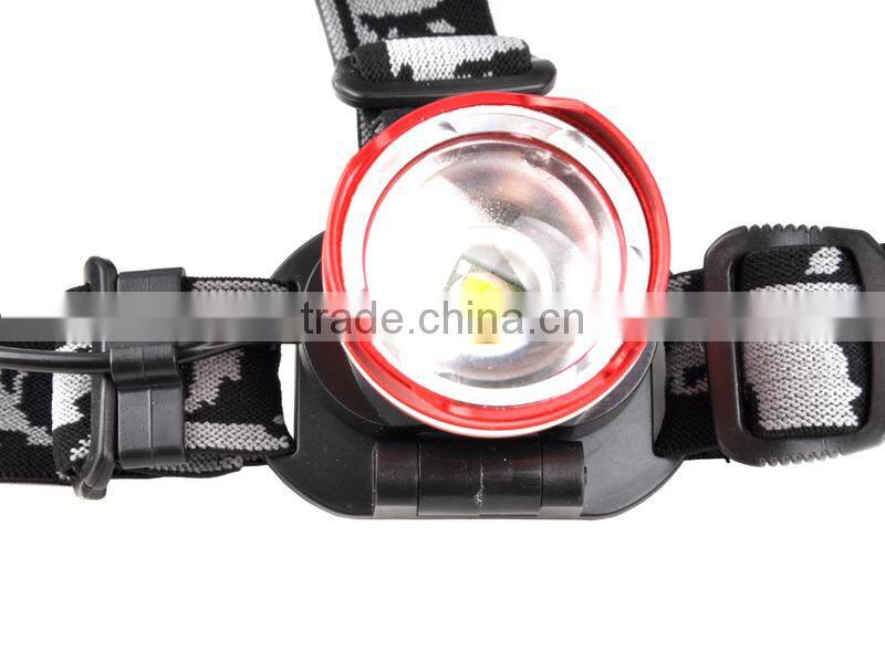 Factory Price! LED 920lm Stretch Focus Adjustable LED Headlamp