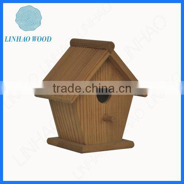 natural family used wooden bird house,delicate wooden bird house