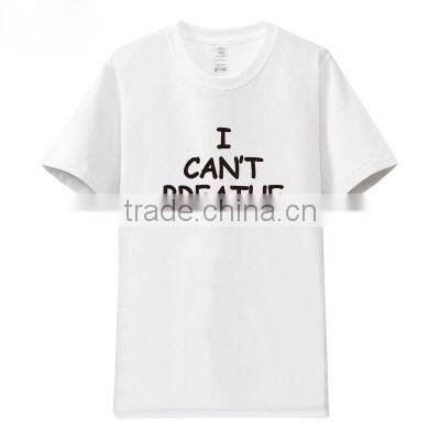 custom wholesale cheap tshirt black and white fashion printing tshirt for men