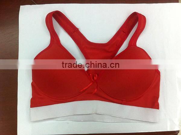 New sexy custom blank style sports bra