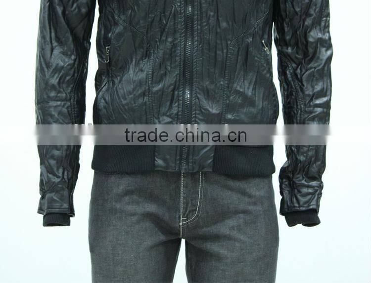 ALIKE leather jacket fish