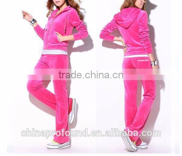 wholesale custom designs corduroy comfortable color fashion hoody women hoodies with zipper suits