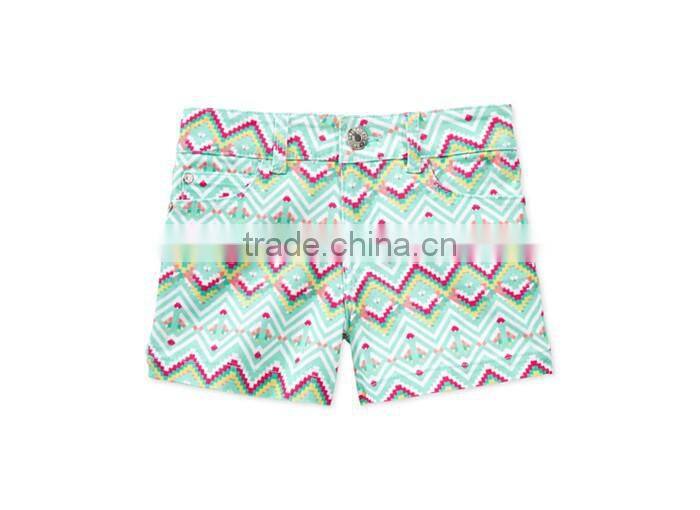 outrageously fun and colorful Girls' Printed Shorts