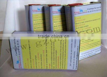 Heat transfer liquid sublimation coating