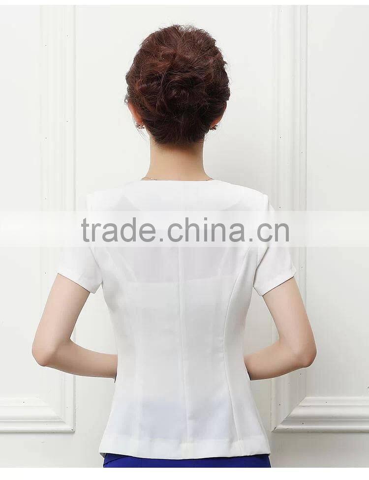 Fashion Women's Office Suit For Summer With Skirt WU001