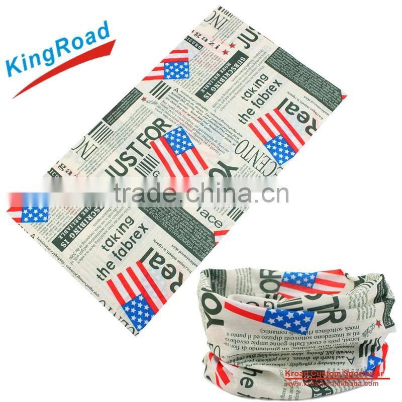 Coolmax Breathable cycling scarf/ seamless outdoor sport head scarf/printed cover scarf