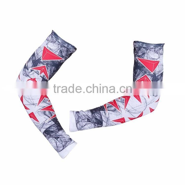 Cheap custom sun protection sports cycling arm sleeve