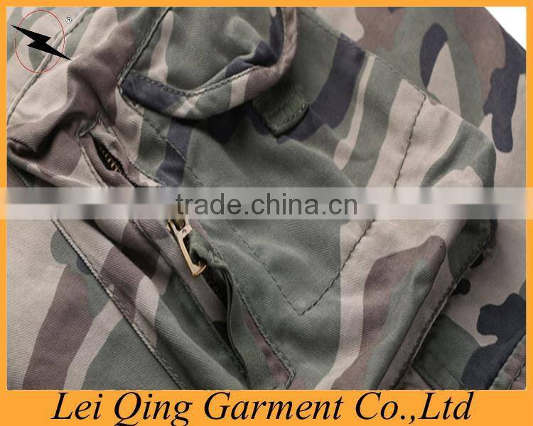 Pockets mens baggy military trekking pants