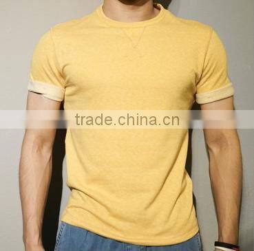wholesales o-neck man's t-shirts simple design for sport