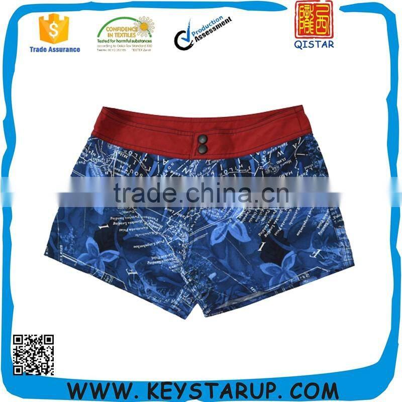 OEM Brand Board Shorts Women Swiming Trunks Pink Beach Shorts