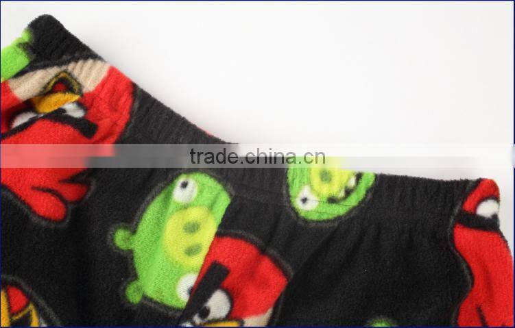 Birds printing big boy warm pajamas