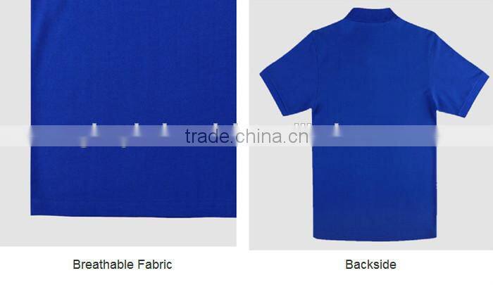 Pique solid mens blank polo shirt factory