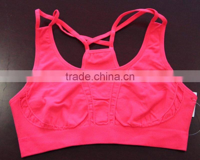 seamless fashion genie bra sports wear