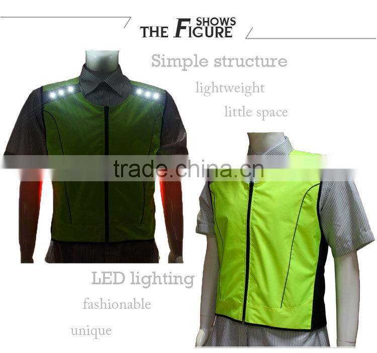 Wholesale LED flashing biker clothes