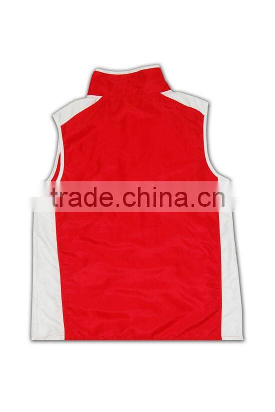 Wholesale factory price manufactures vest uniform cheap custom Company Vest Jackets