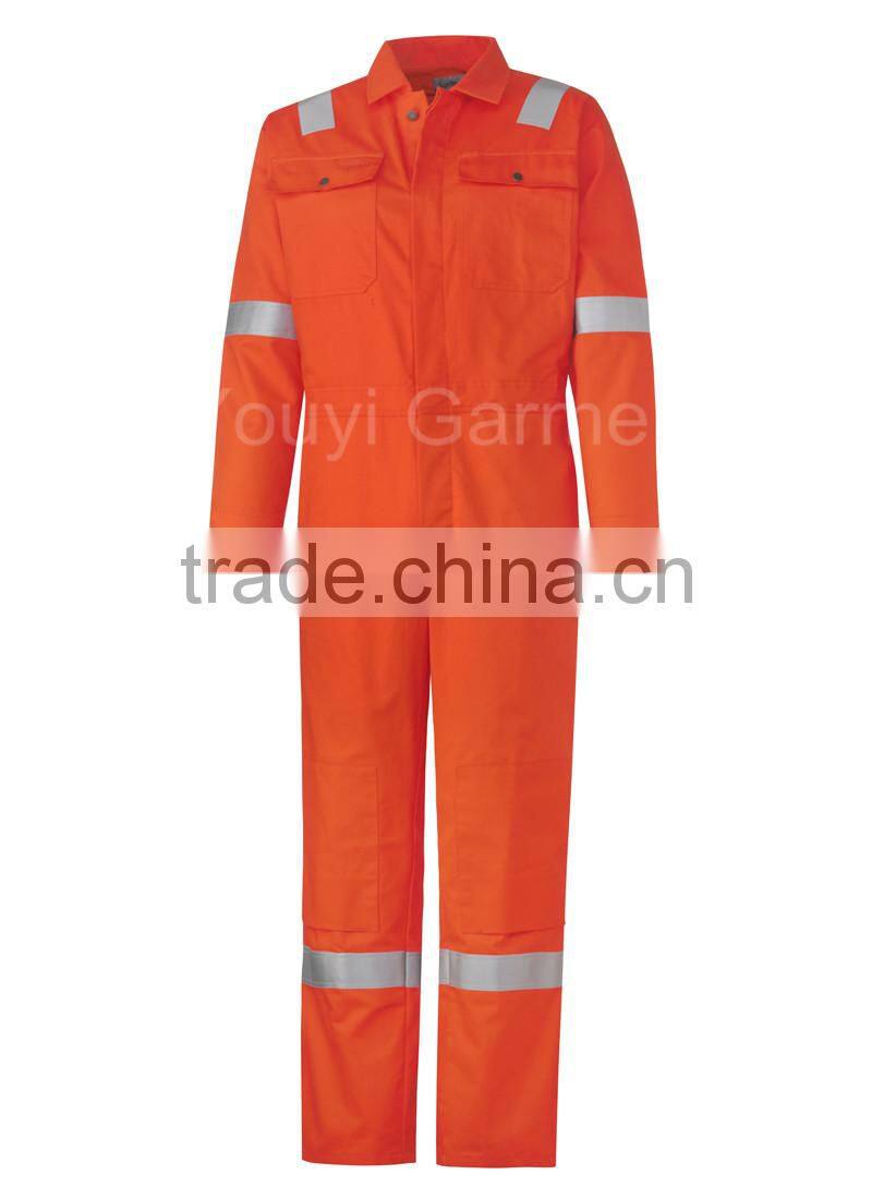 Factory Price orange Nomex Flame Retardant Protective Coverall