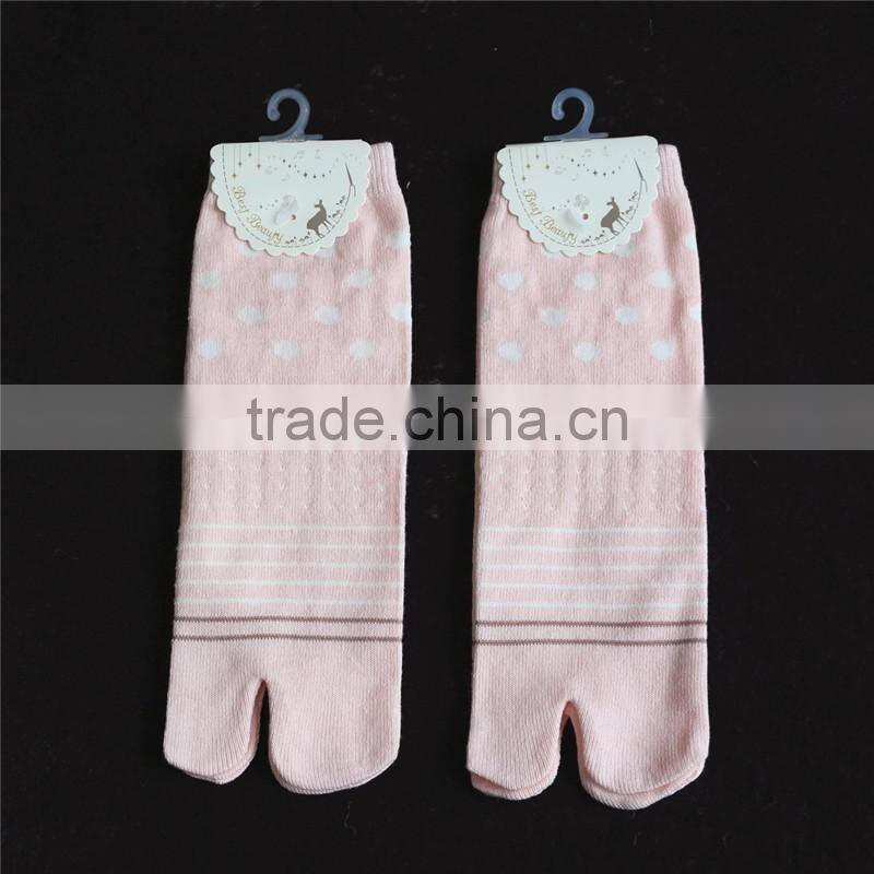 Cotton Socks two fingers clogs socks Girls Socks