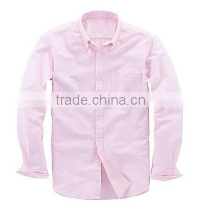 Solid color western shirts round bottom cotton casual men shirts