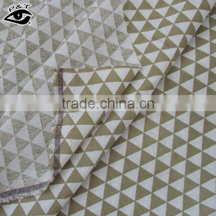 Cheap Triangle Design Wholesale Chinese Fabrics For Table Cloth Sofa