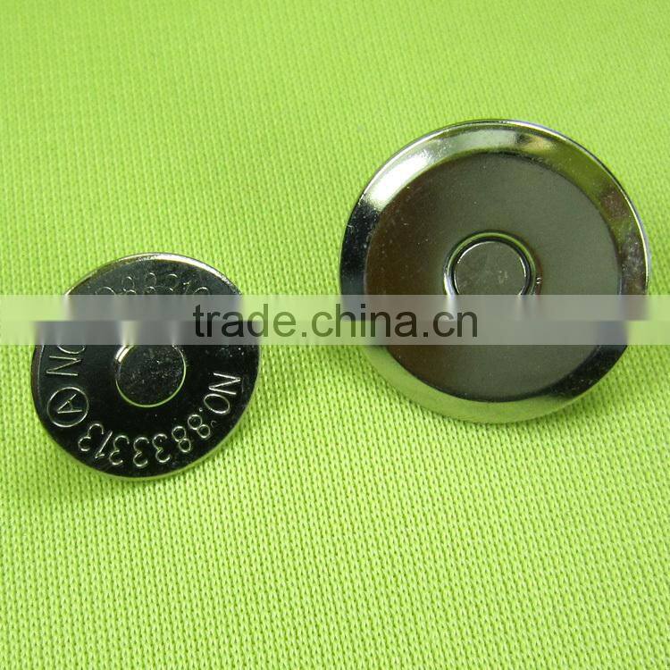 magnetic button lead free nickel free magnet button 15mm