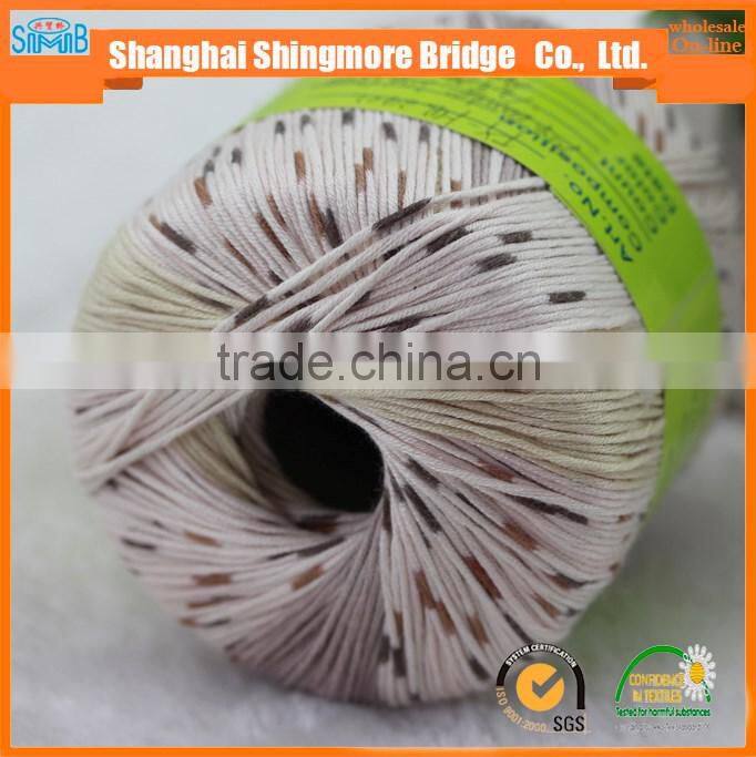 Alibaba recommend China knitting yarn supplier hot wholesale bamboo cotton yarn for baby knitting