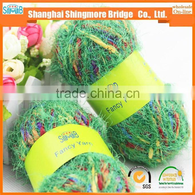 online shopping first choice yarn from china twisted yarn factory cheap wholesale twist feather yarn for fanshion hand knitting