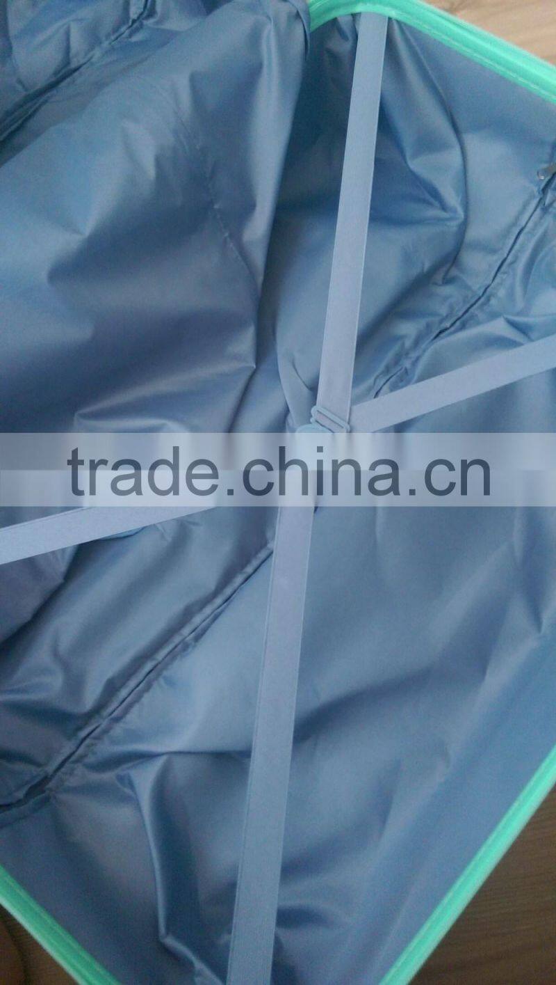 Luggage bag elastic webbing