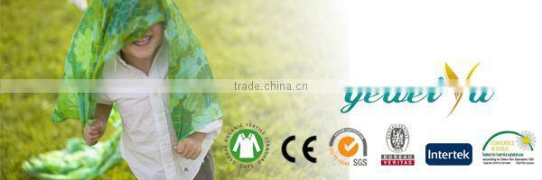 Bule Flower Style Custom Printed Handkerchief