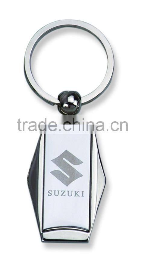 2016 Laser Engraving Metal Football Team Keychains