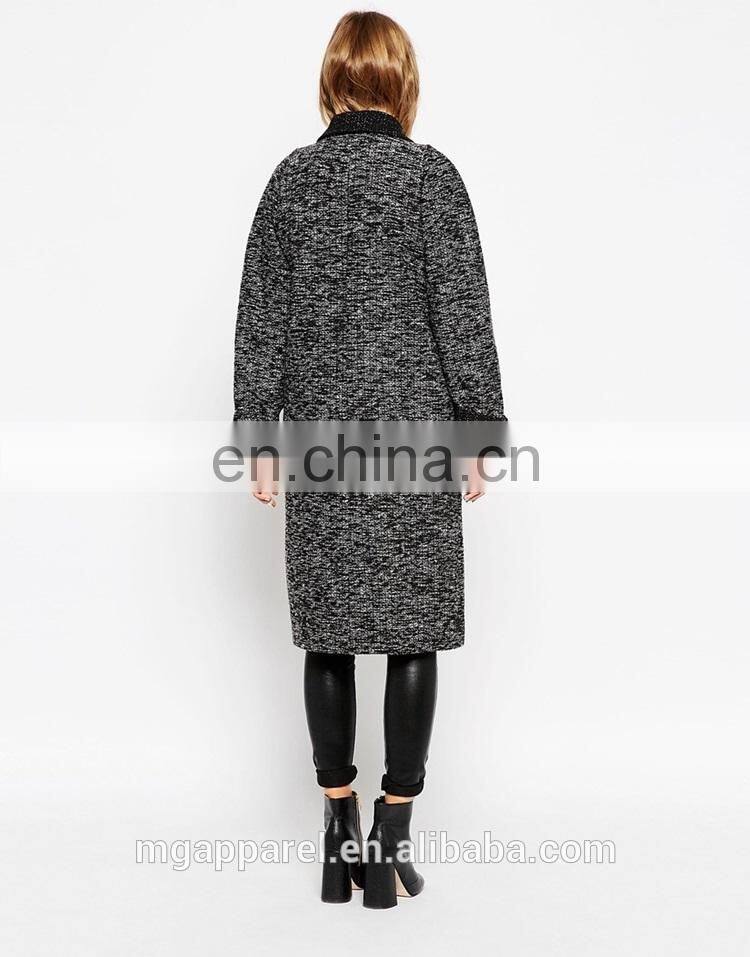 China clothing manufacturer wholesale fashion ladies long winter coats