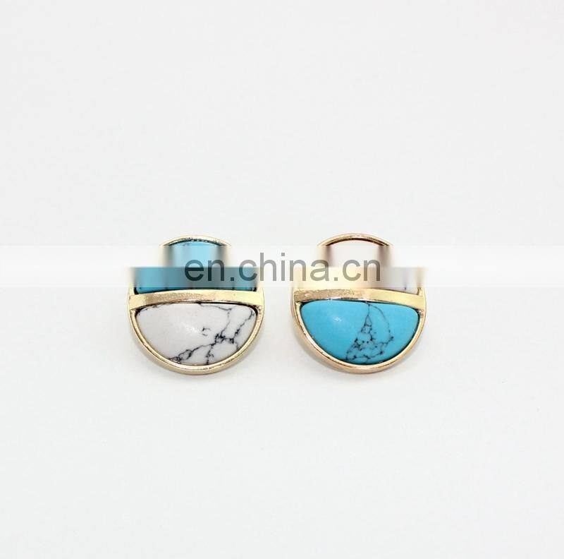 turquoise stud earrings