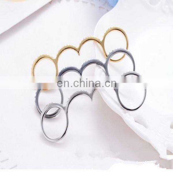 Fashion knuckle four finger ring wholesale jewelry