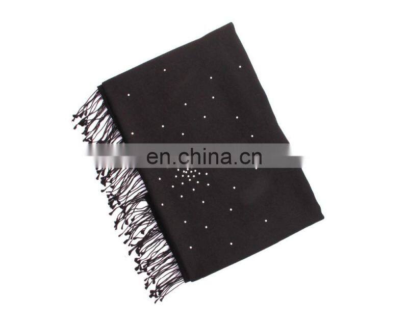 Silk Pashmina wool shawls with crystal 2016