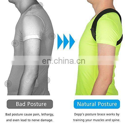 Unisex Thicker Neoprene Black Lumbar Support Brace