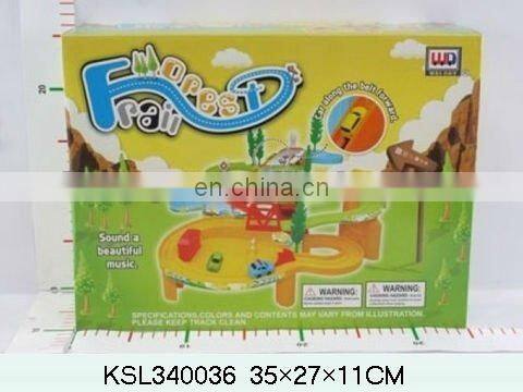 battery operated building block railway train