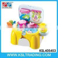 Dresser pretend play toys storage chair set for good sale