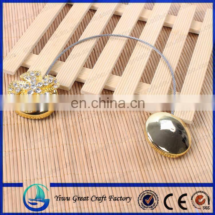 fancy magnetic curtain tiebacks