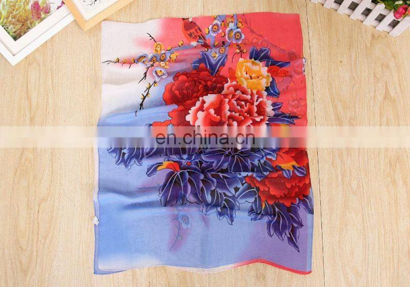2015 New Design Summer Lady Chiffon scarf fashion silk Scarf