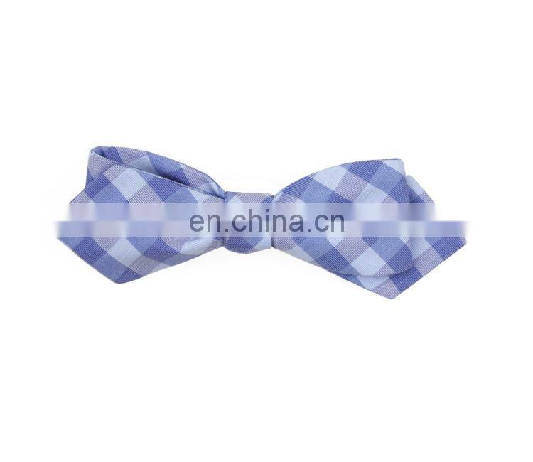 Hand made of 100% cotton old city checks self tie bow tie